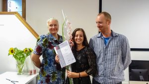 Diploma uitreiking 26-9-2016: Webdesigner