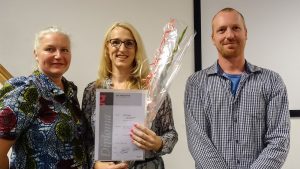 Diploma uitreiking 26-9-2016: Webdesigner