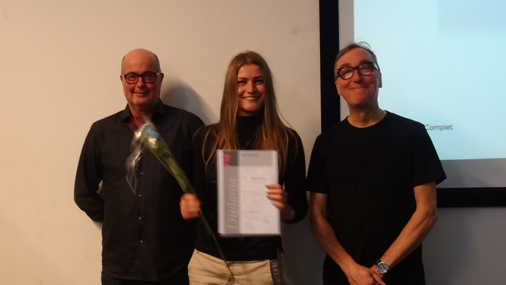 Diploma uitreiking 12-04-2017: Grafische Vormgeving