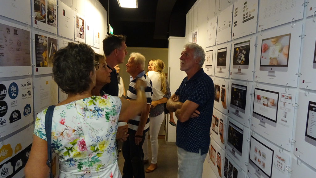 Diploma uitreiking 04-07-2018: Grafische Vormgeving, DTP en Webdesigner
