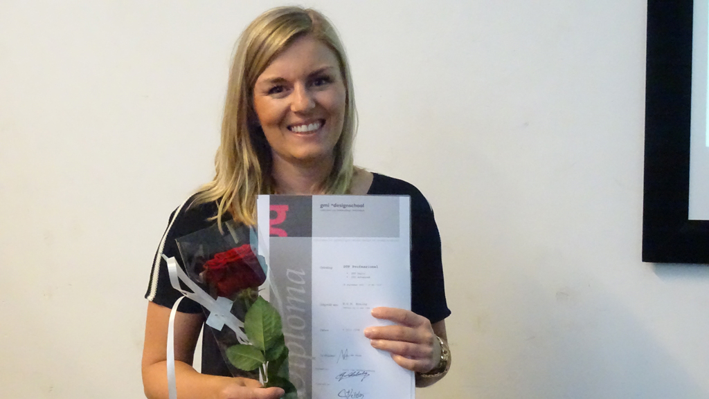 Diploma uitreiking 04-07-2018: Grafische Vormgeving, DTP en Webdesigner
