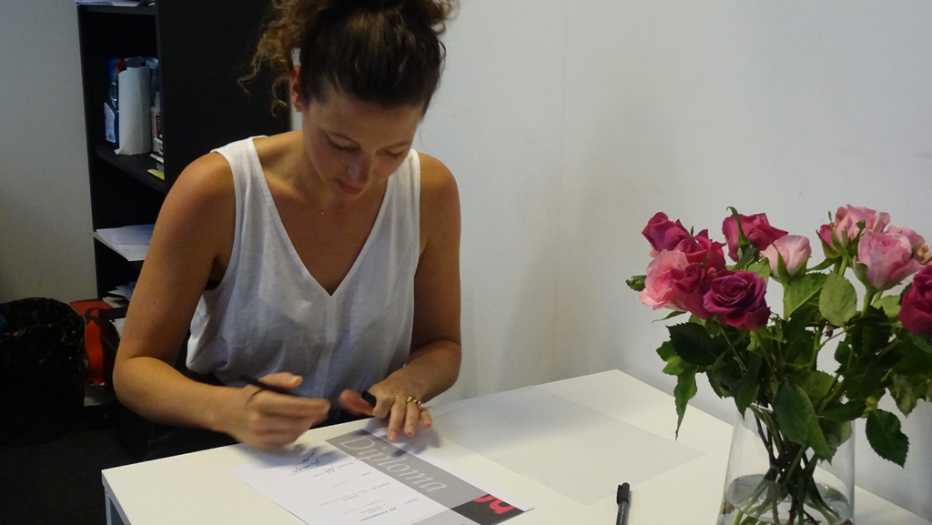 Diploma uitreiking 04-07-2018: Grafische Vormgeving, DTP en Webdesigner