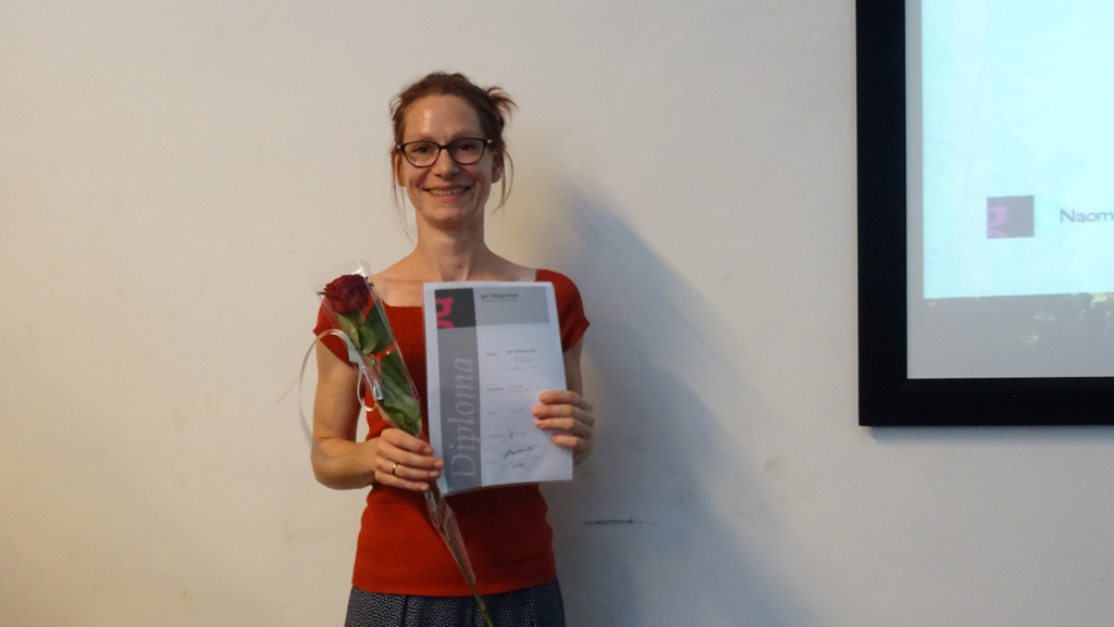 Diploma uitreiking 04-07-2018: Grafische Vormgeving, DTP en Webdesigner