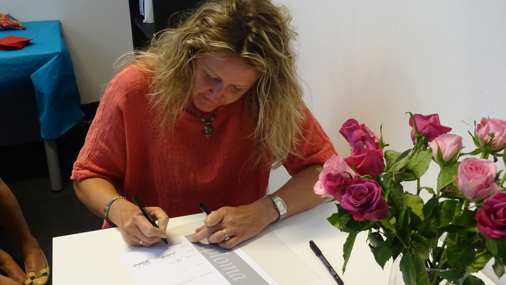 Diploma uitreiking 04-07-2018: Grafische Vormgeving, DTP en Webdesigner