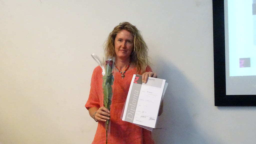 Diploma uitreiking 04-07-2018: Grafische Vormgeving, DTP en Webdesigner