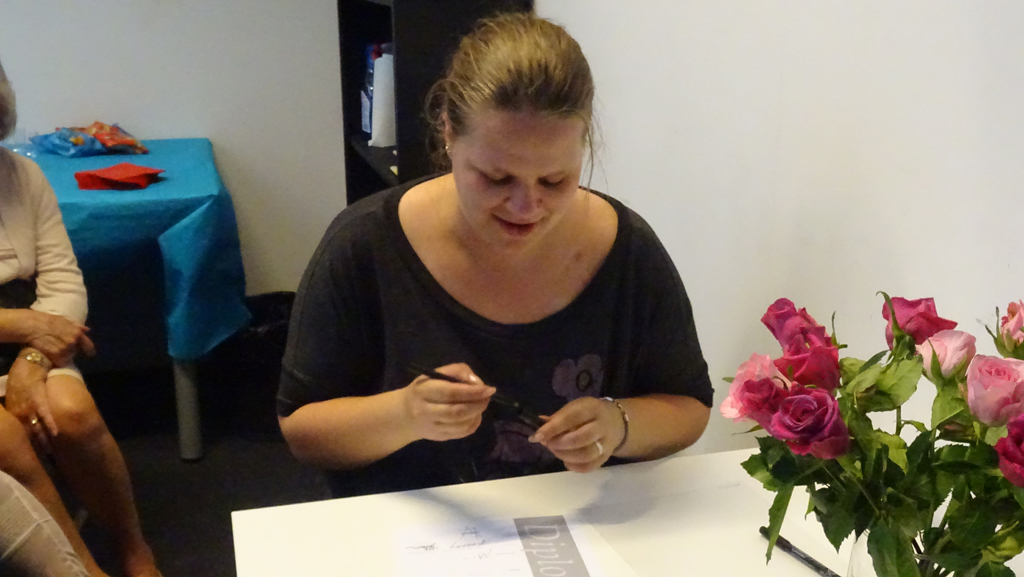 Diploma uitreiking 04-07-2018: Grafische Vormgeving, DTP en Webdesigner
