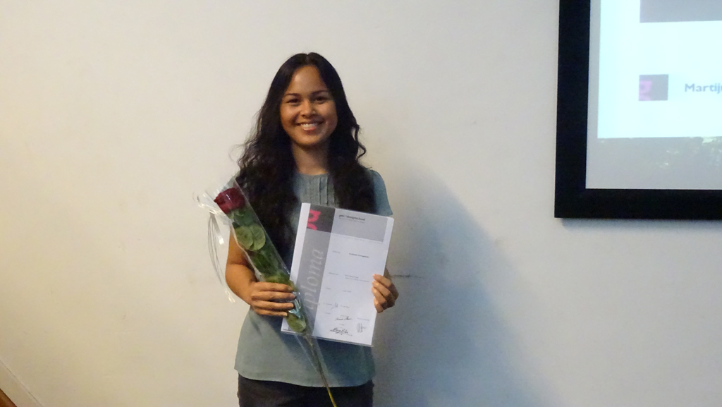 Diploma uitreiking 04-07-2018: Grafische Vormgeving, DTP en Webdesigner