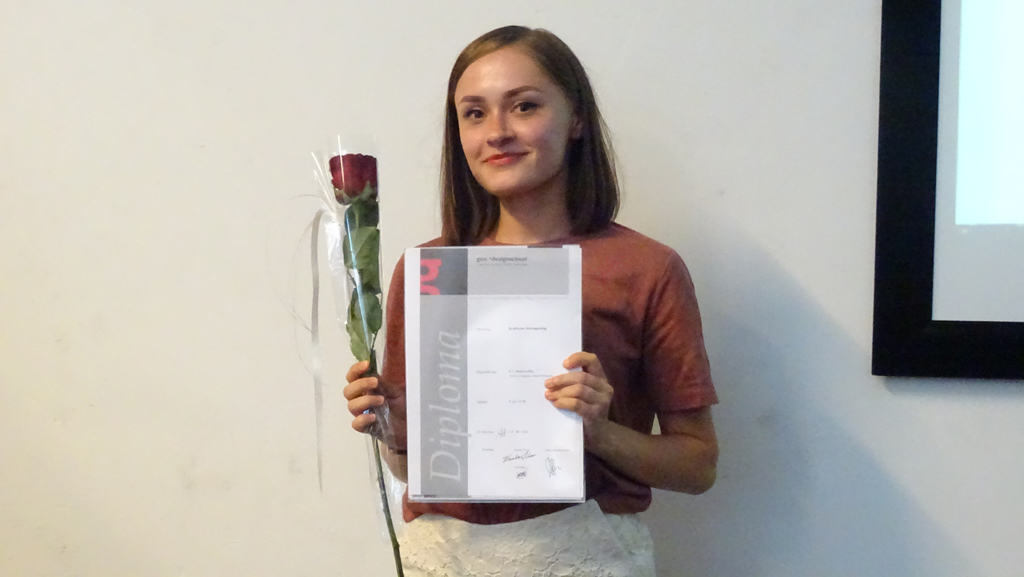 Diploma uitreiking 04-07-2018: Grafische Vormgeving, DTP en Webdesigner