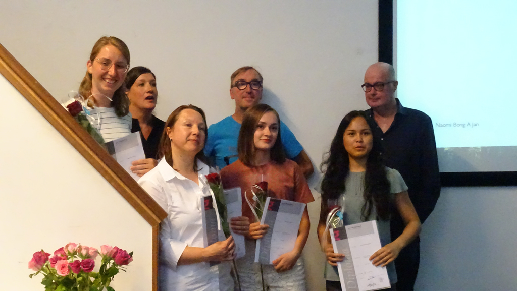 Diploma uitreiking 04-07-2018: Grafische Vormgeving, DTP en Webdesigner