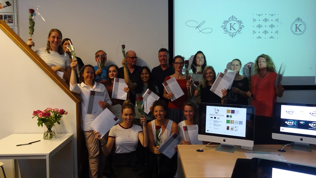 Diploma uitreiking 04-07-2018: Grafische Vormgeving, DTP en Webdesigner