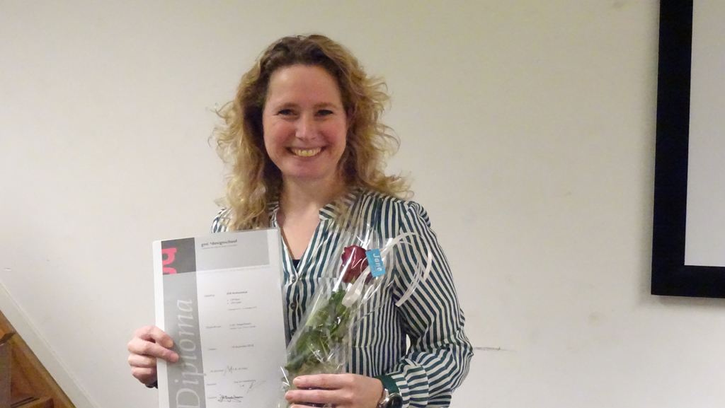 Diploma uitreiking 19-12-2018: DTP professional en WordPress Expert