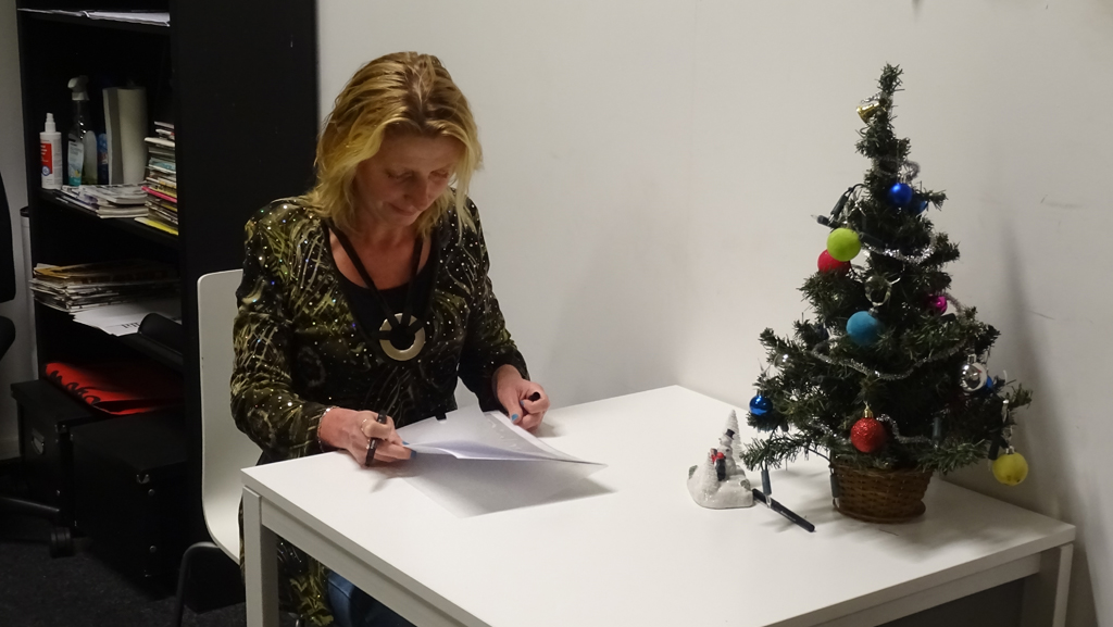 Diploma uitreiking 19-12-2018: DTP professional en WordPress Expert