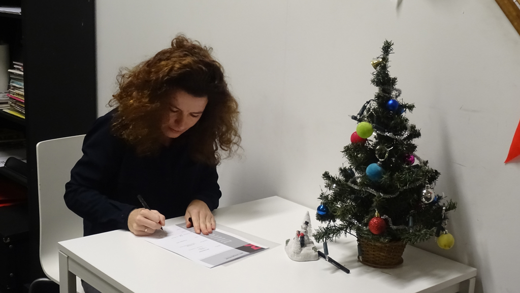 Diploma uitreiking 19-12-2018: DTP professional en WordPress Expert