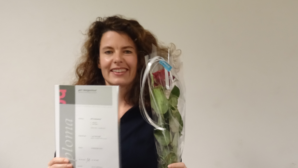 Diploma uitreiking 19-12-2018: DTP professional en WordPress Expert