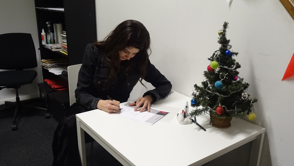 Diploma uitreiking 19-12-2018: DTP professional en WordPress Expert