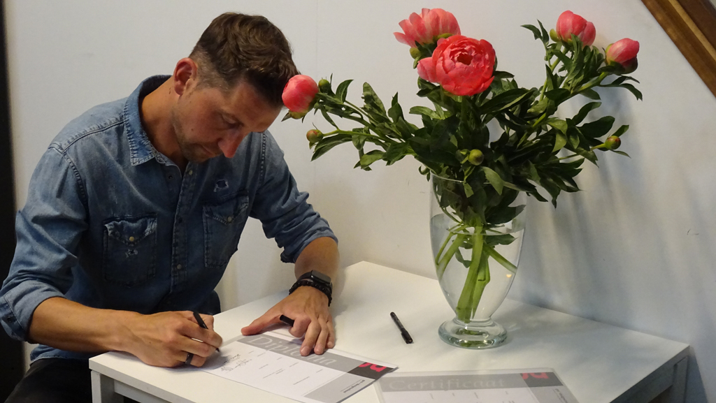 Diploma uitreiking 05-29-2019: Grafische Vormgeving, DTP Professional en Webdesigner