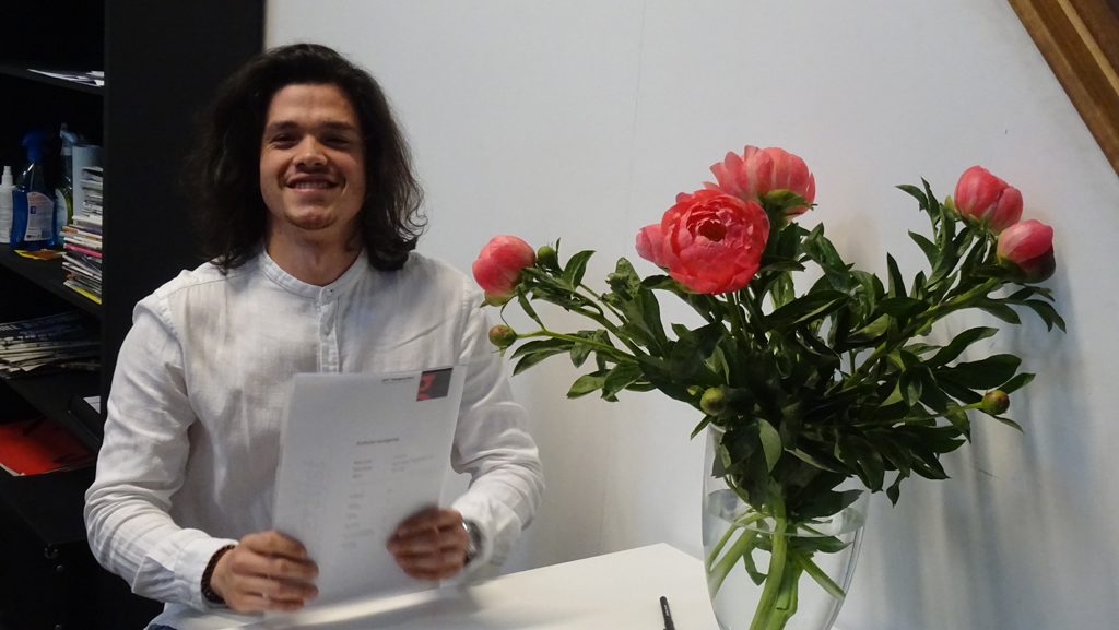 Diploma uitreiking 05-29-2019: Grafische Vormgeving, DTP Professional en Webdesigner