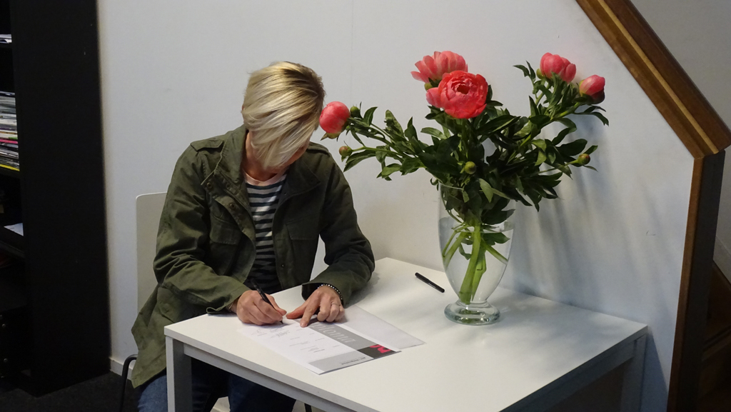 Diploma uitreiking 05-29-2019: Grafische Vormgeving, DTP Professional en Webdesigner
