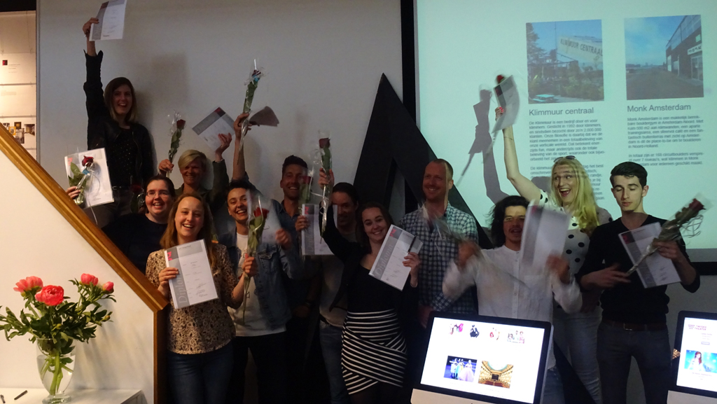 Diploma uitreiking 05-29-2019: Grafische Vormgeving, DTP Professional en Webdesigner