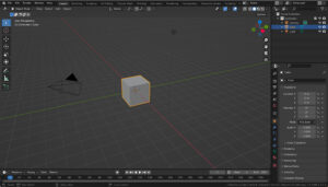 Blender interface